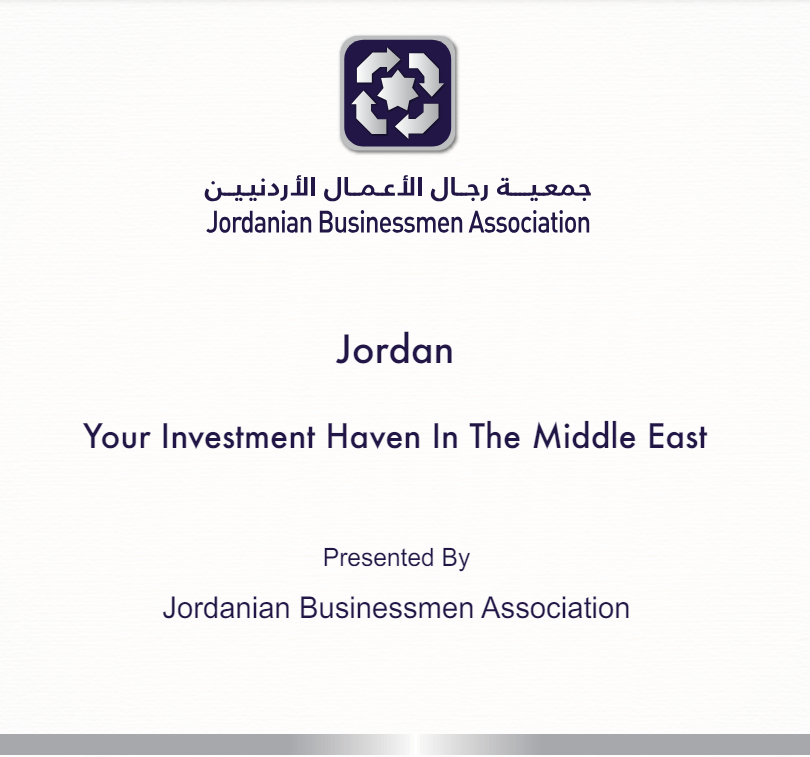 Jordan Your Investment Haven in the ME