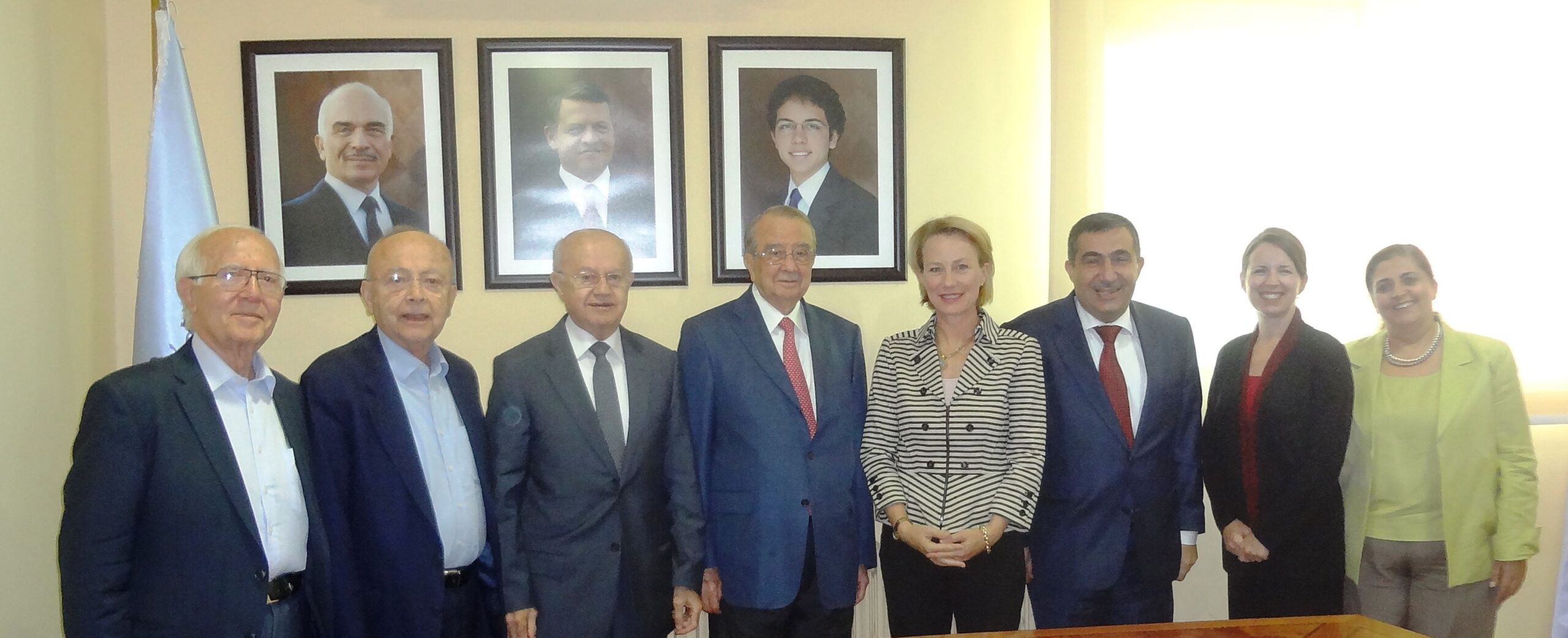 H.E. The  US  Ambassador to Jordan visits JBA