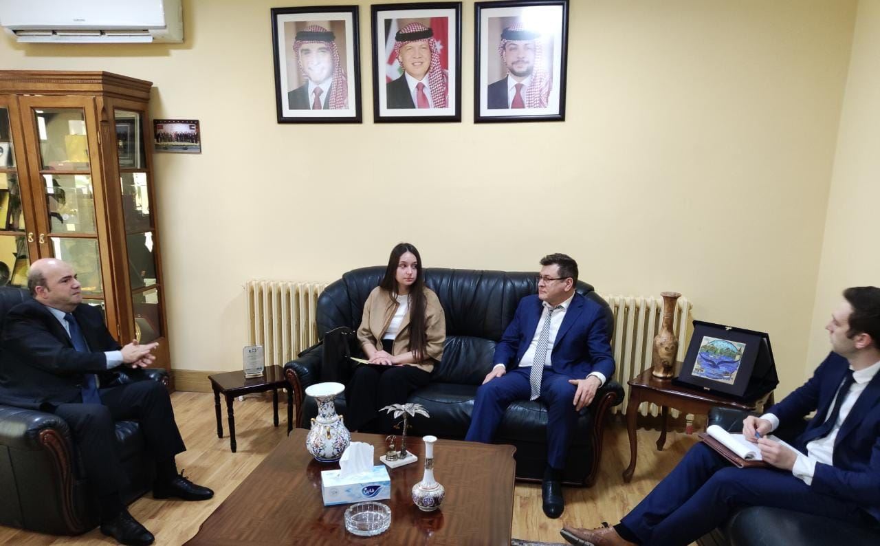 Jordanian Businessmen Association discusses economic relations with Russia