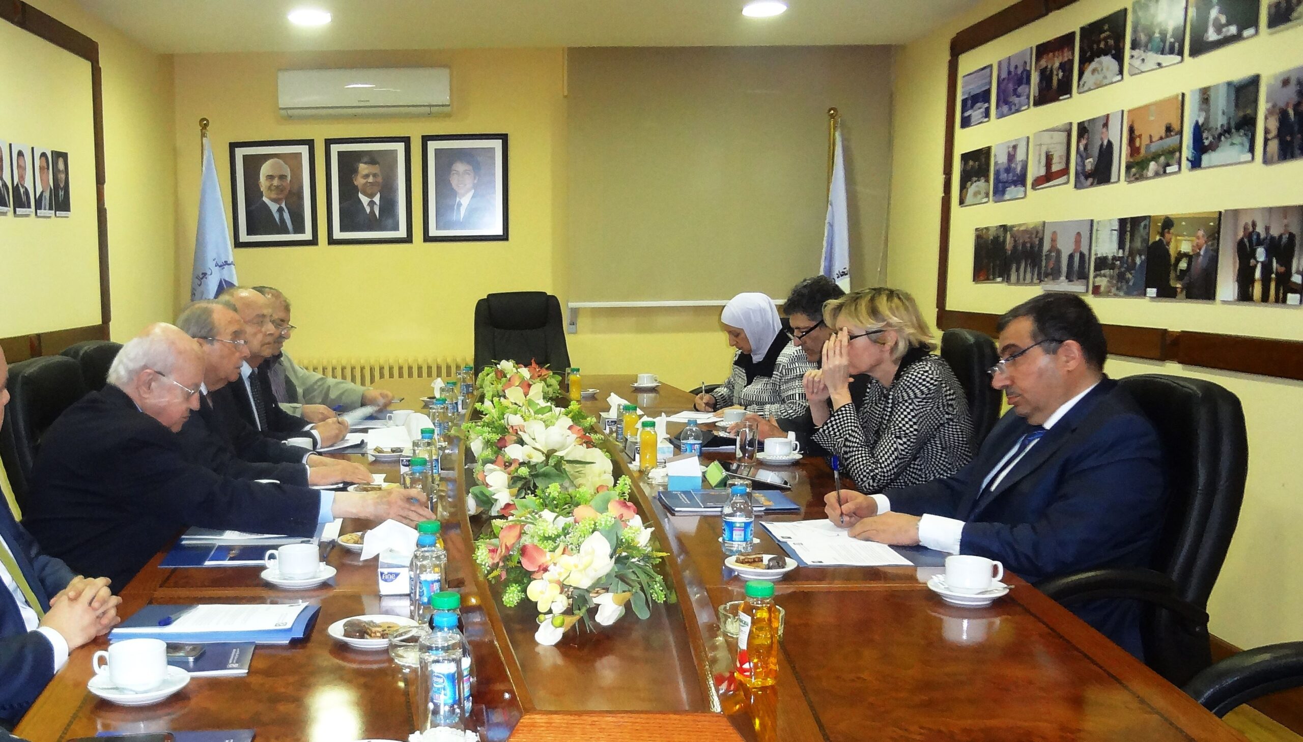 JBA receives IMF  Delegation , headed by Ms. Kristina Kostial, IMF chief of the IMF Jordan team