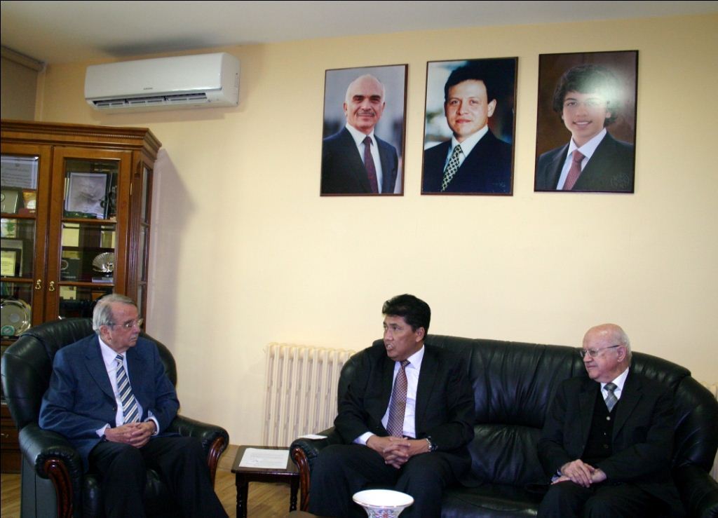 JBA receives the Indonesian Ambassador in Amman