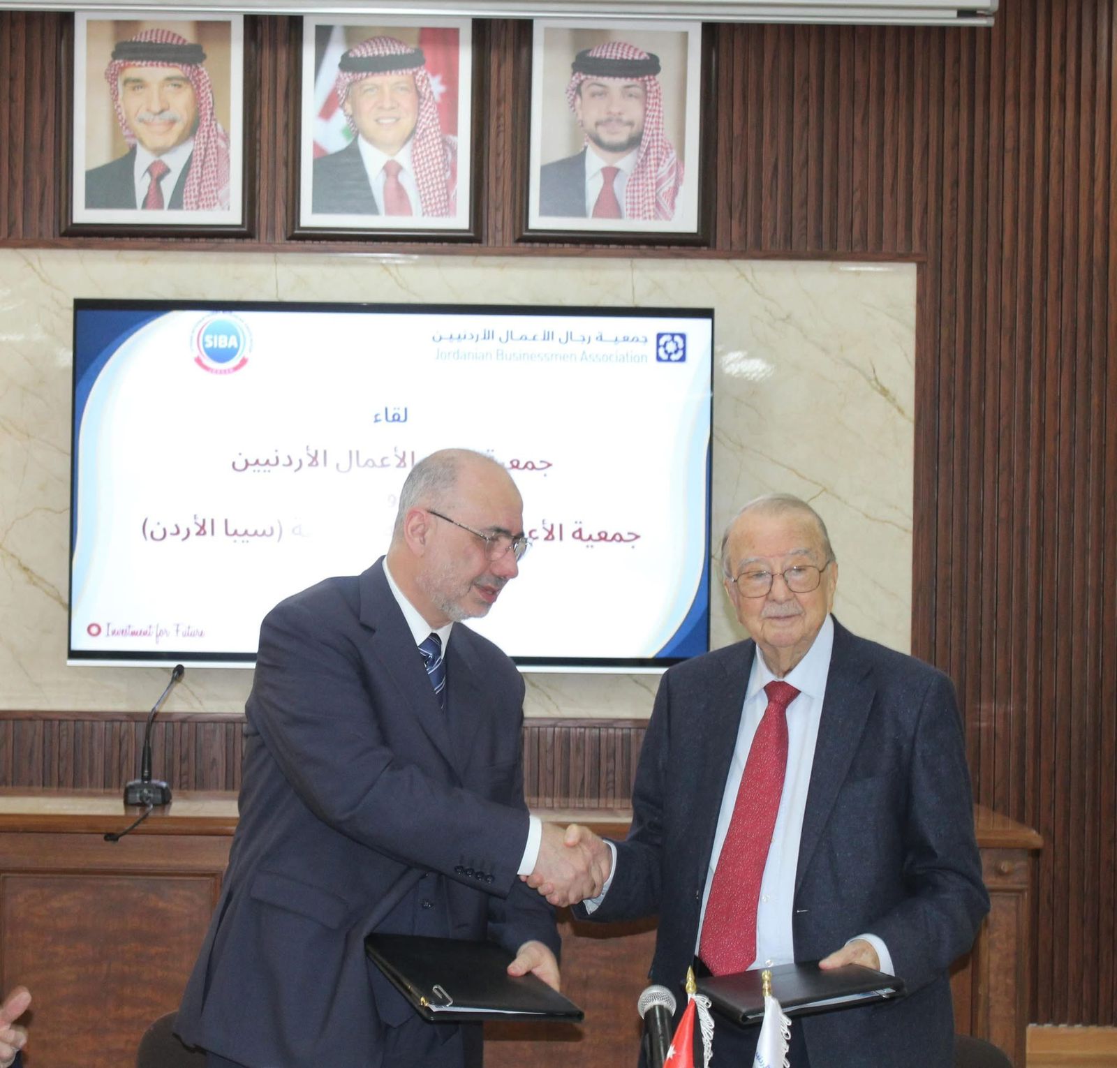 رجال الأعمال توقع مذكرة تفاهم مع جمعية الأعمال السورية العالمية (سيبا الأردن)