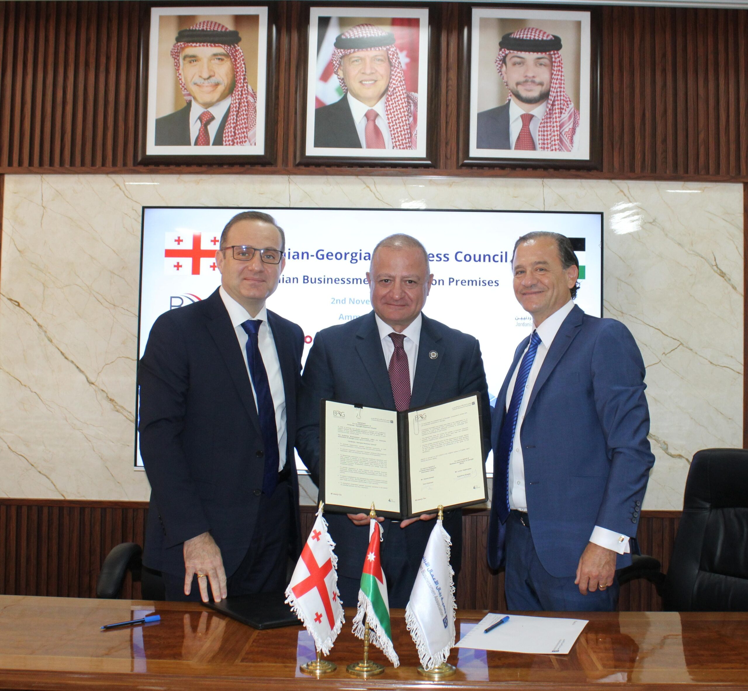 Jordan, Georgia establish joint business council to boost economic cooperation