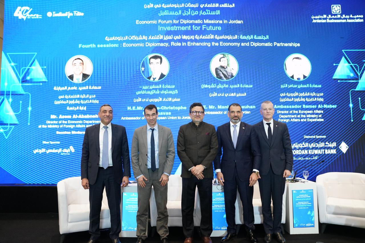 سفير الاتحاد الأوروبي يؤكد الالتزام بدعم الأردن اقتصاديًا